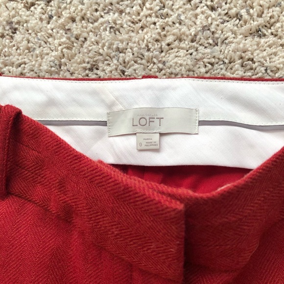 Loft Marisa wool trousers size 0 regular - Picture 2 of 2